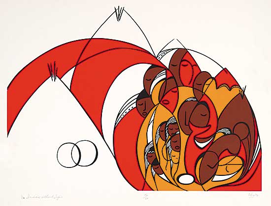 #407 ~ Odjig - Indians Without Tipis  #46/50