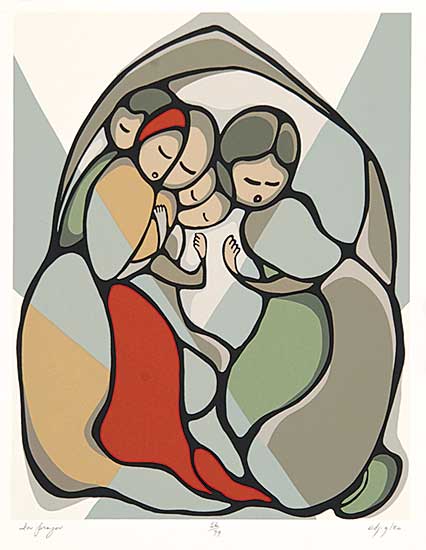 #412 ~ Odjig - In Prayer  #56/99