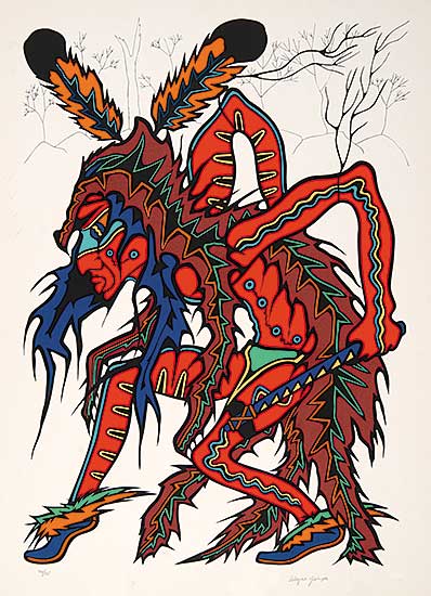 #446 ~ Yerxa - Wolf Dancer  #74/75