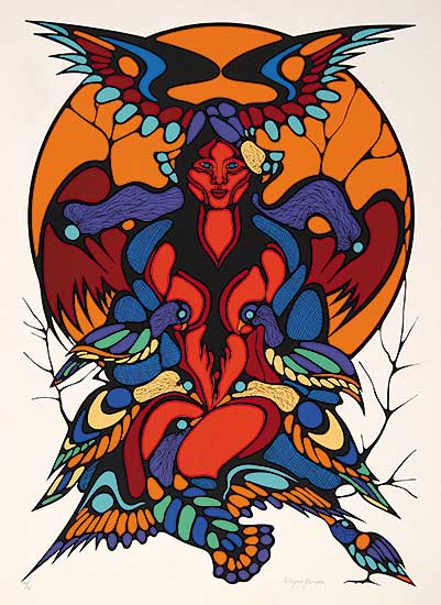 #447 ~ Yerxa - The Love Birds  #74/75