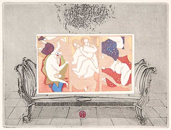 #523 ~ Sawai - Antique - Artist's Proof