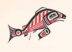 #360 ~ Sterit - Gitksan Spawning Salmon  #17/100