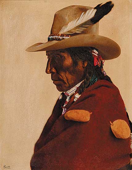 #256 ~ Pollard - Untitled - Chief Many Shot,  Blackfoot