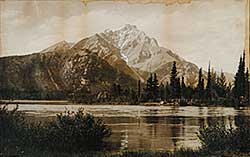 #221.5 ~ Harmon - Cascade Mt. and Bow River, Banff Alta.