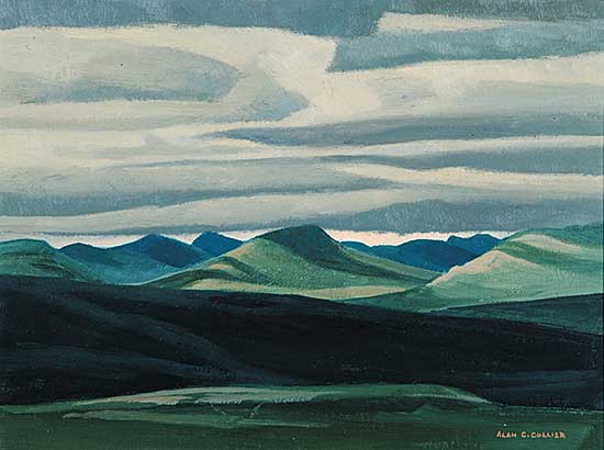 #116 ~ Collier - Over the Valley of the Yukon River at Whitehorse