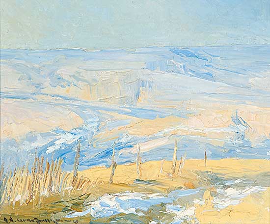 #121 ~ de Grandmaison - Valley Sunset