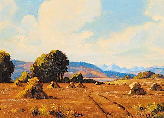 #126 ~ Gissing - Harvest Near Calgary