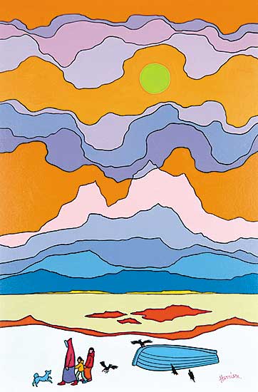 #131 ~ Harrison - Swirling Clouds