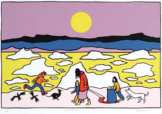 #132 ~ Harrison - Ice on the Porcupine  #23/100