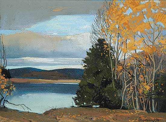 #132.1 ~ Hennessey - Untitled - A Still Autumn Day