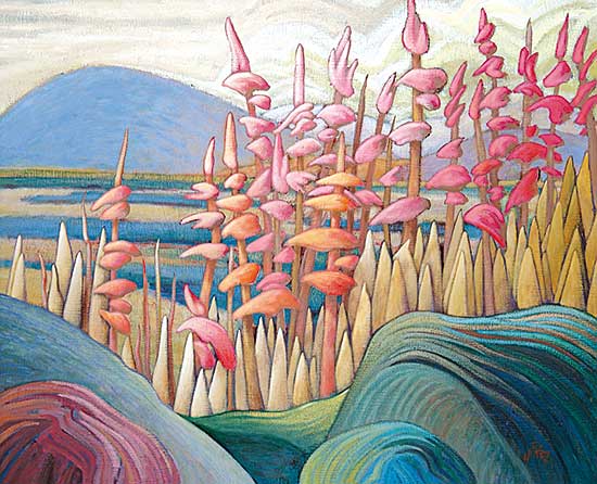 #133 ~ Hergel - Entrance to Gamitagama Lake, Algoma