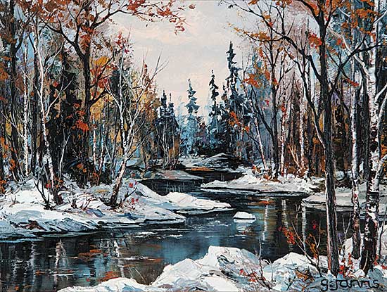#138 ~ Jarvis - Creek in the Woods
