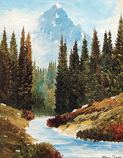 #193 ~ Sapp - Untitled - Mountain Stream