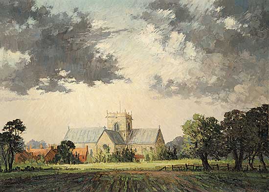 #514 ~ Browne - Clouds Breaking Over Stow