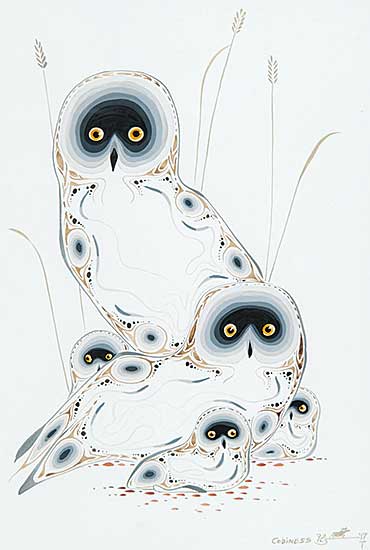 #524.2 ~ Cobiness - Untitled - Hoot of Owls