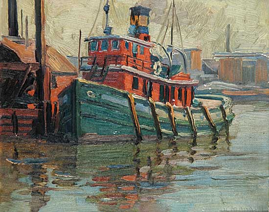 #560.1 ~ Madden - Tug Boat, St. Lawerence River