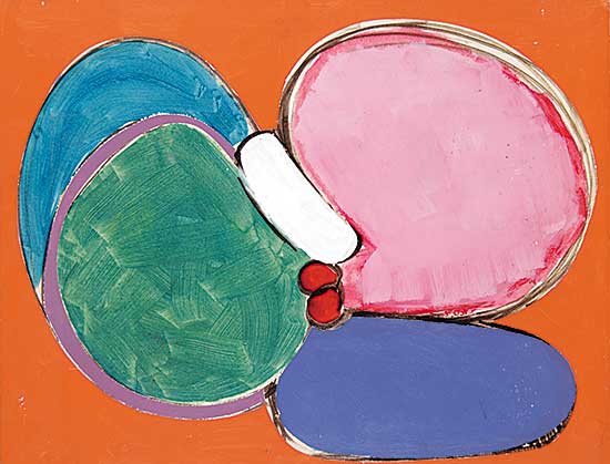 #564 ~ Morton - Untitled - Colourful Abstract