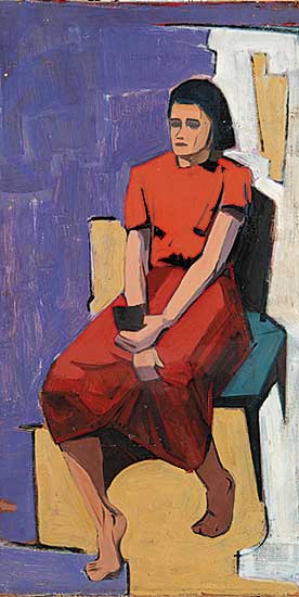 #565 ~ Morton - Untitled - Seated Muse