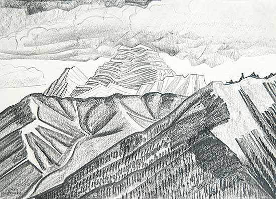 #578 ~ Pugh - East from Canmore