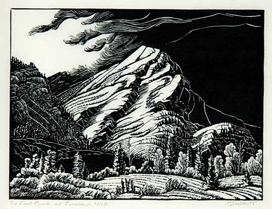 #603 ~ Shelton - Last Peak at Exshaw  #30/50
