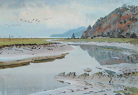 #617 ~ Watson - Grey Lags Over Southwick Burn