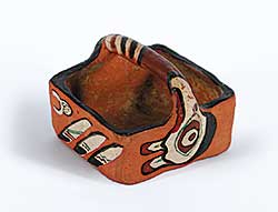 #111.01 ~ Carr - Untitled - Small Dish with First Nations Imagery