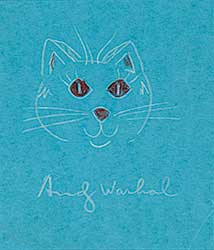 #426 ~ Warhol - Untitled - Happy Cat