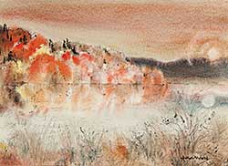 #569 ~ Ogilvie - Untitled - Autumn Lake