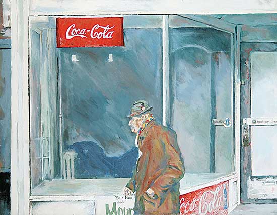 #734 ~ Francis - Untitled - The Old Man at the Corner Store