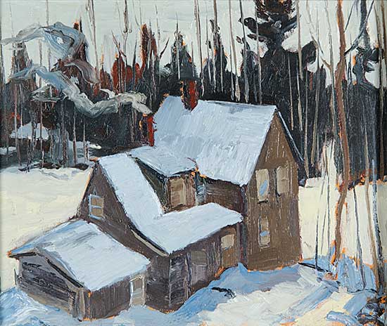 #771 ~ Nickle - House Near Peninsula Lake, East of Huntsville, Ont. Jan, 70