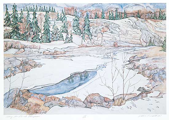 #779 ~ Rockett - Along the David Thompson  #13/100