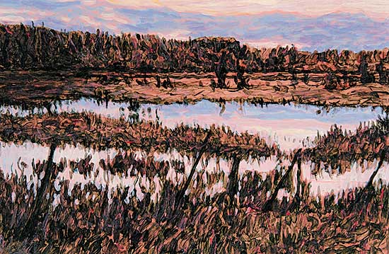 #787 ~ Sellin - Pink Sundown, Millarville