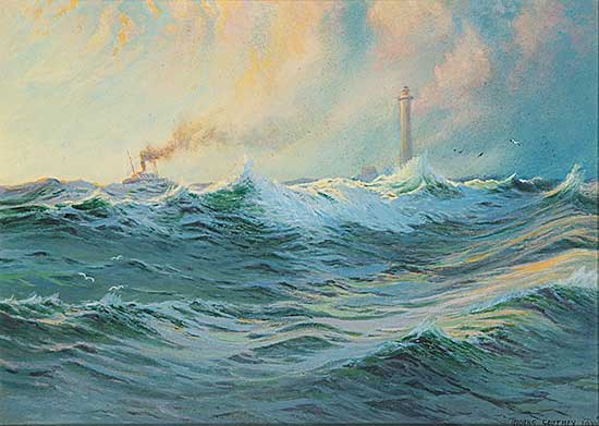 #793 ~ Southey - Untitled - Ship at Sea