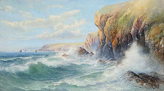 #809 ~ Uren - Poldu Cliffs - Mullion Cornwall