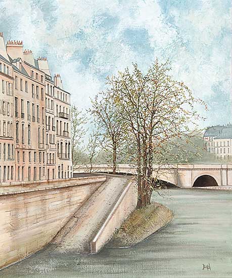 #40 ~ Bunel - La Seine a Paris
