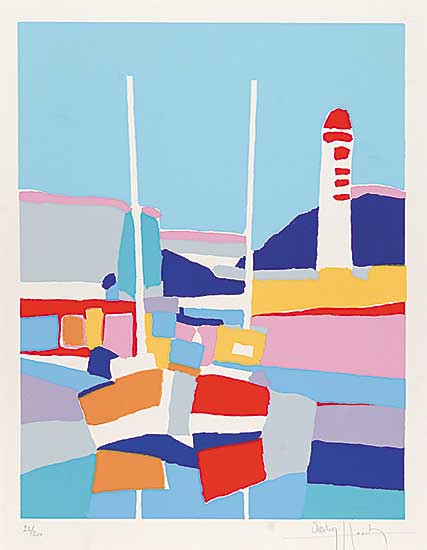 #79 ~ Hasch - Untitled - Boats at Rest  #23/200