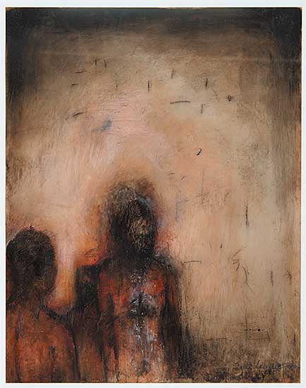 #113 ~ Leader - Untitled - Two Figures