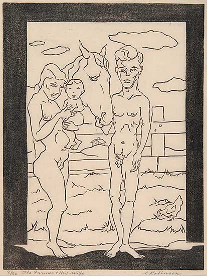 #194 ~ Robinson - The Farmer and His Wife  #2/50