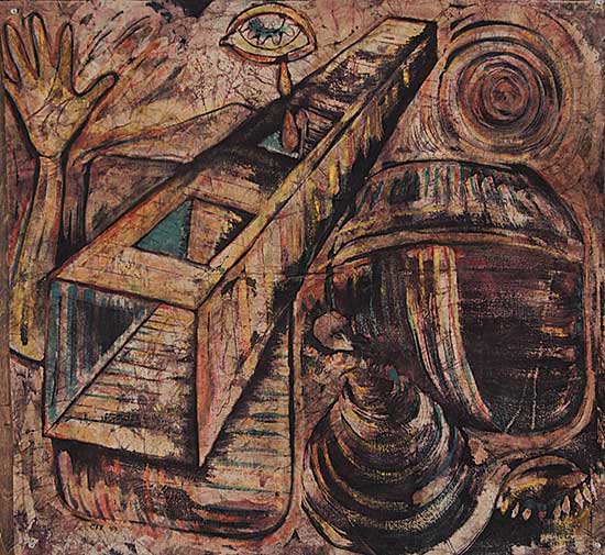 #197 ~ Robinson - Untitled - Abstract Figures