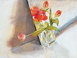 #63.1 ~ Fleury - Untitled - Poppies in Vase