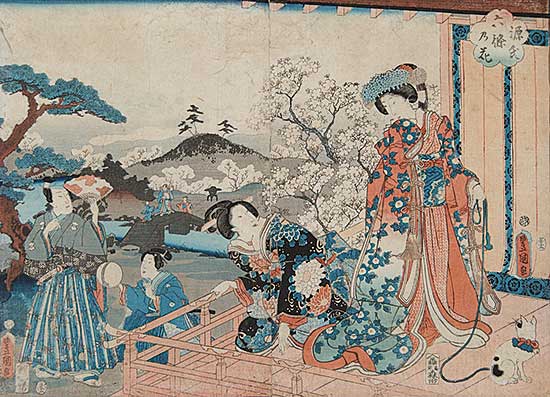 #105 ~ Utagawa - Untitled - A Fine Day