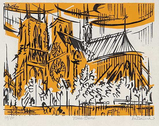 #239 ~ Hutsaliuk - Notre Dame  #14/80