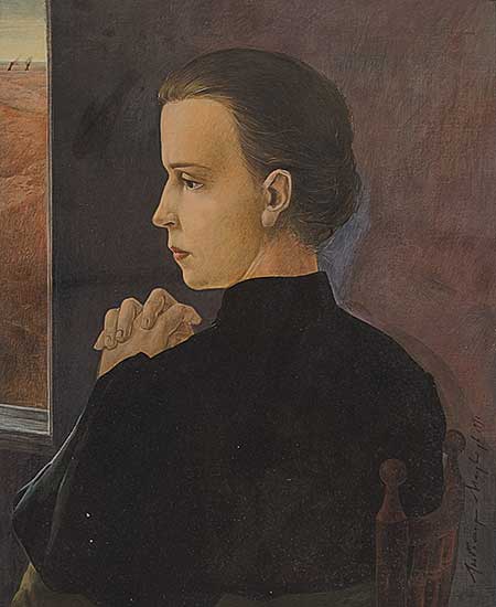 #258 ~ Medvid - Portrait of Lesia Ukrainka