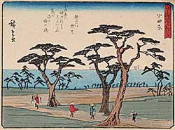 #6 ~ Hiroshige - Untitled - Beach Stroll
