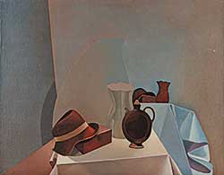 #261 ~ Muchin - Untitled - Still Life with Red Hat