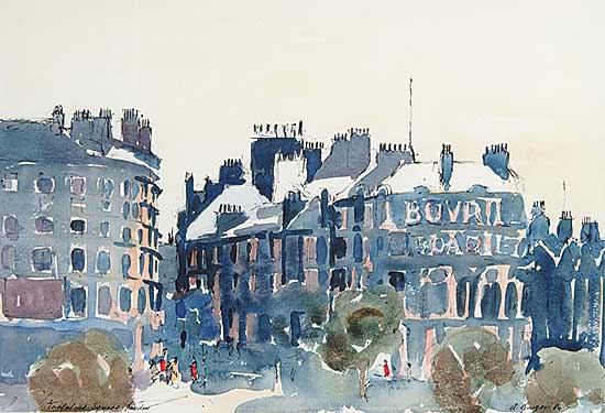 #42 ~ Burgess - Trafalgar Square, London