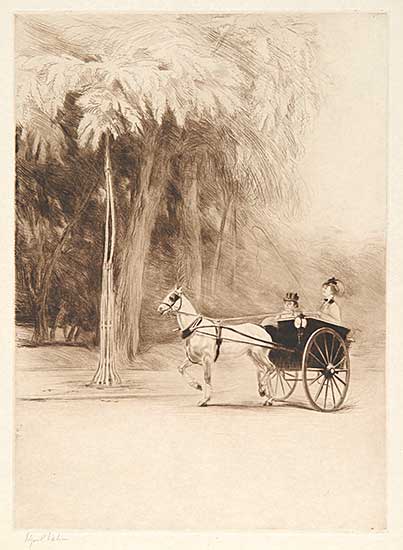 #52 ~ Chahine - Untitled - Ride in the Park