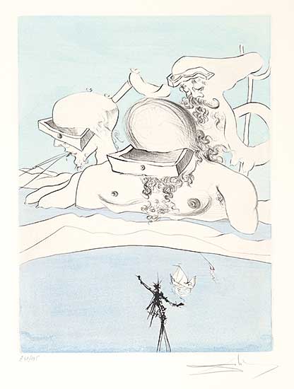 #76 ~ Dali - Flung Out Like a Fag-End by the Big-Wigs  #A 64/195