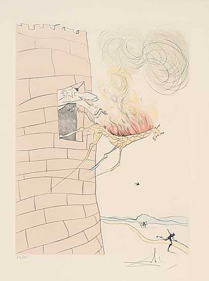 #78 ~ Dali - The Great Inquisitor Expels the Saviour  #A64/195