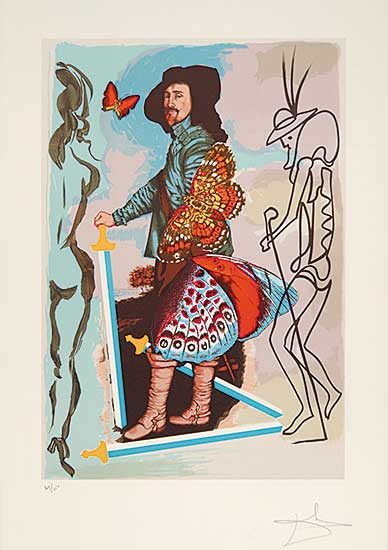 #83 ~ Dali - Old Butterflies  #164/250